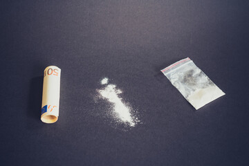 cocaine drug money addiction