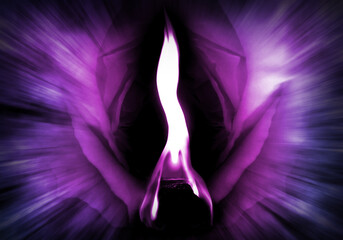 The Violet Flame of Saint Germain - Divine Energy - Transformation