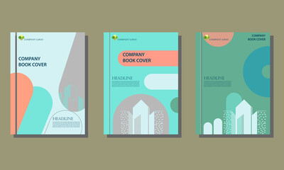 Vector building Book Cover Design
