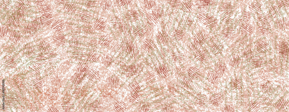 Poster small striped patches spread over the beige background to create an interesting pattern. imitation o