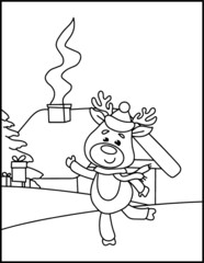 christmas coloring pages for toddlers
