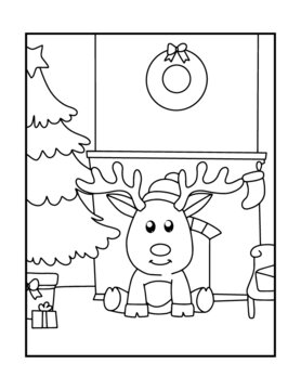 Christmas Coloring Pages For Toddlers