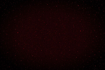 Red night sky with stars.  Stars in the night.  3D photo of galaxy space background.  Photo can be used for Christmas, New Year and all celebrations.