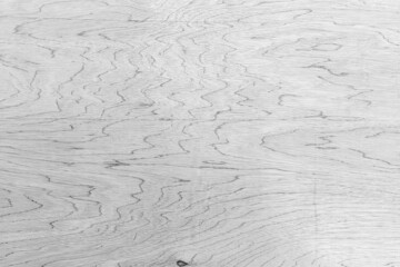 Old plywood surface made in black and white. The softness of striped plywood texture for background. The softness of the black and white background of the old plywood surface.