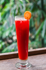 Glass of juice