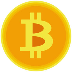 Bitcoin. Ganar dinero. fondo transparente