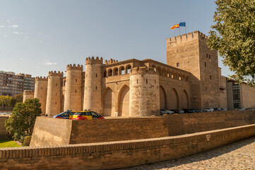 Fototapeta premium big castle under the summer sun