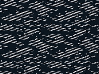Seamless Modern Camouflage abstract pattern, Military Camouflage repeat pattern design for Army background, printing clothes, fabrics, sport t-shirts jersey, web banners, poster, cards and wallpaper