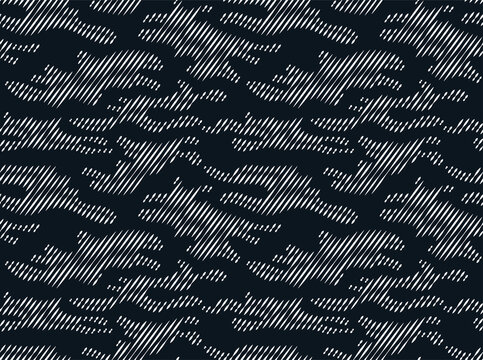 Seamless Modern Camouflage abstract pattern, Military Camouflage repeat pattern design for Army background, printing clothes, fabrics, sport t-shirts jersey, web banners, poster, cards and wallpaper
