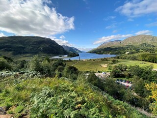 A view of Loch Shiel in Scotland