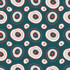 seamless pattern with circles