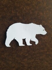 bear cutout