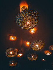 Obraz premium Ceiling lights 