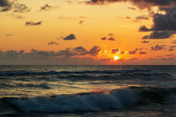 sunrise on the beach