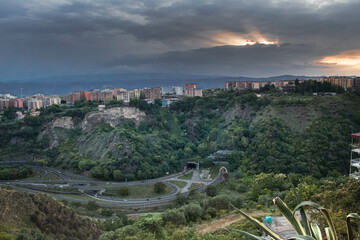 Stormy Weather in Catanzaro, Calabria, Italy