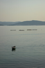 Fishermen on a boat