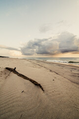 beach at sunrise