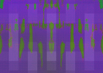 Abstract glitch art background image.