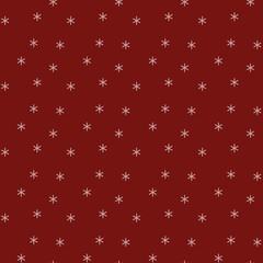 scattered stars seamless pattern