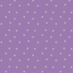 scattered stars seamless pattern