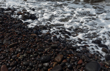 stones on the beach