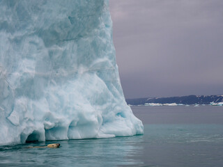 photos of mountains, sea ice, glaciers and oceans from the Canadian arctic