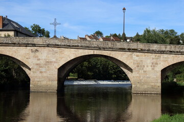 Fototapeta premium La Celle Dunoise, Creuse, France
