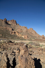 Volcano red rock canyon