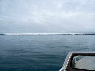 Obraz premium Glacier, ice, sea ice, oceans and mountains in the canadian arctic 