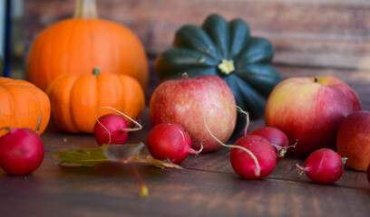 Légumes et fruits d'automne, 