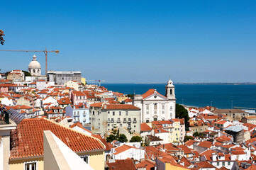 Alfama neighborhood. Lisbon