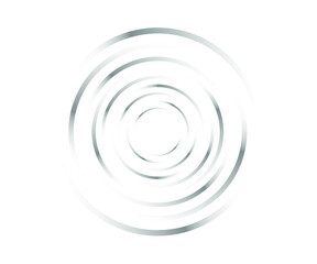 Abstract Lines in Circle Form, Design element, Geometric shape, Striped border frame for image, Technology round Logo, Spiral Vector Illustration