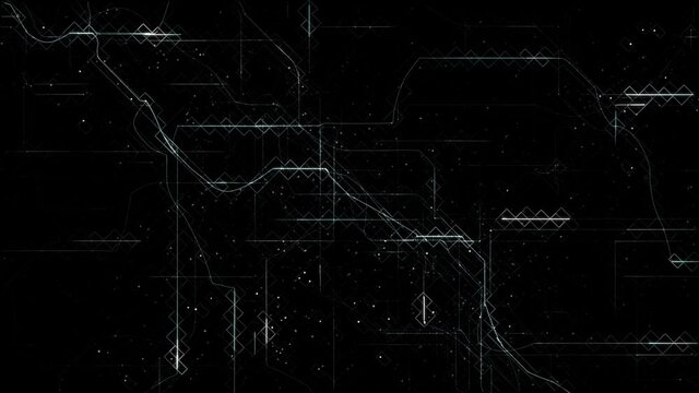 不規則に動くデジタル背景　背景色：黒
Irregularly moving digital background Background color: Black