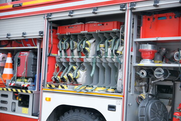 W&oacute;z strażacki.