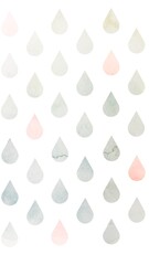 滲んだ雨粒模様