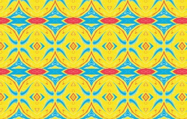 Colorful ornament for textile, design and backgrounds. Abstract striped color textured geometric background.Ikat Pattern. Abstract background for textile design, wallpaper, surface textures, wrapping 
