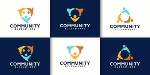community security logo collection. Logo Design Vector