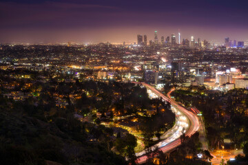 Fototapeta premium Los Angeles at Night