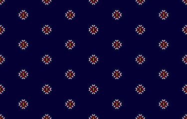 Geometric ethnic seamless pattern traditional design for background, illustration, wallpaper, fabric, clothing, batik, carpet, wrapping, embroidery