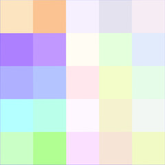 Seamless Background Colored Cubes Pastel Colors