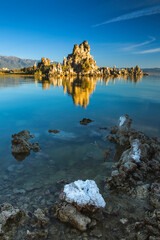 Mono lake in the morning