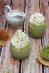 Iced Matcha Green Tea Latte