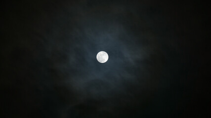 full moon in the night