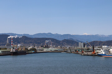 Fototapeta premium 田子の浦港（静岡県富士市）