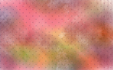 abstract watercolor colorful background with dots vector