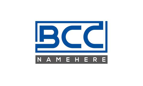 BCC creative three letters logo