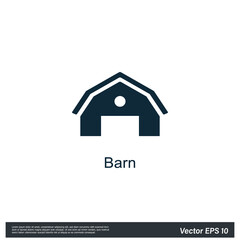 barn icon real estate logo