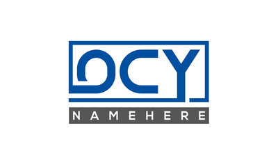 OCY creative three letters logo	