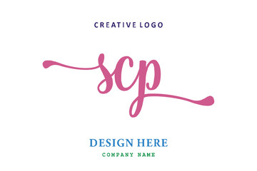 SCP lettering logo is simple, easy to understand and authoritative