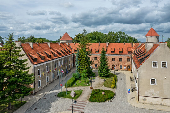Zamek Krzyżacki w Pasłęku.